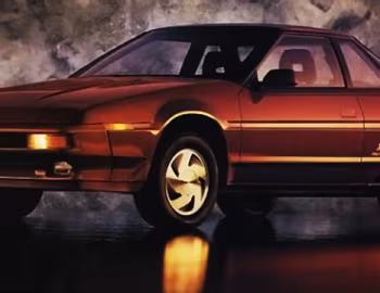 1988–91 Subaru XT6 [North America] '1987–91