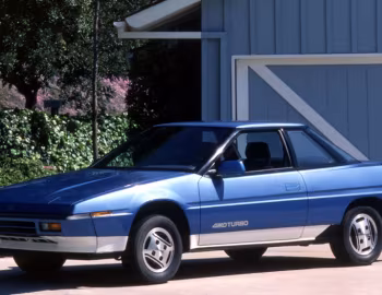 1985–87 Subaru XT 4WD Turbo [North America] '1985–87