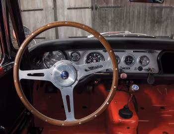 Panel frontal Sunbeam Alpine Coupe NART by Harrington (Series II) '1961