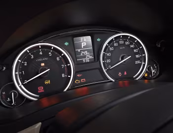 Dashboard Suzuki Alivio '2014–17