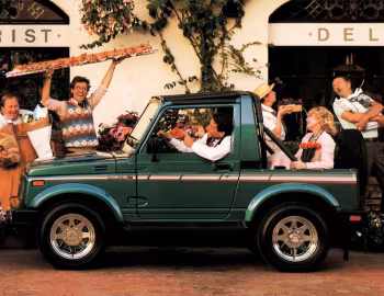 1987 Suzuki Samurai JX Convertible [North America] (SJ) '1986–87