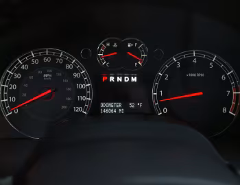 Комбінація приладів 2007–09 Suzuki XL7 [North America] '11.2006–05.2009