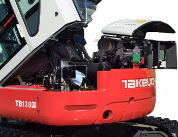 Under The Hood Takeuchi TB138FR [Worldwide] '01.2007–22
