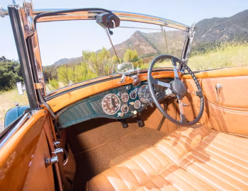 Panel frontal Talbot-Lago T120 Baby Sport Cabriolet par Figoni et Falaschi '1936