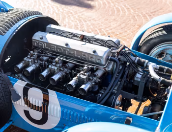 Sous la capuche Talbot-Lago T26 GS '1950