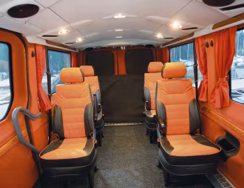Interior Volkswagen Crafter Tamlans Pegabus '2007–11