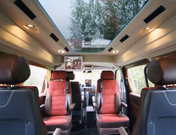 Interior Volkswagen T5 Tamlans Pegabus '2006–09
