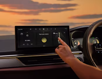 Interior Tata Curvv '2024–pr.