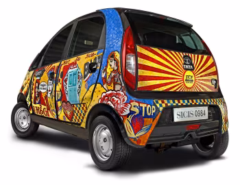 Tata Nano "Stop Indians Ahead" Concept by SICIS '2011