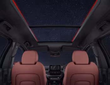 Interior Tata Safari "#Dark" '2023