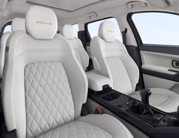 Interior Tata Safari "#Gold" '2021