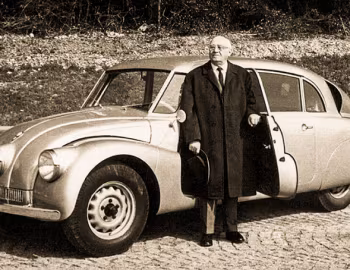 Tatra T87, Hans Ledwinka