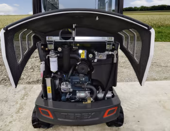 Under the hood Terex TC-Series
