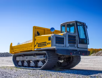Terramac RT9 closed cab dump bed '2013–pr.
