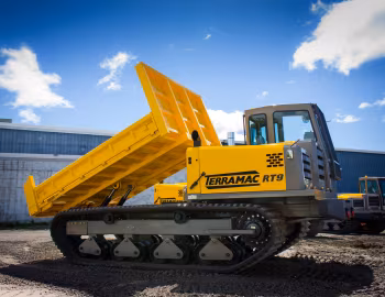 Terramac RT9 closed cab dump bed '2013–pr.