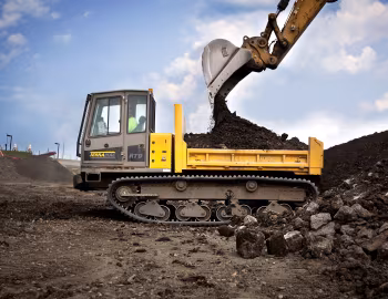 Terramac RT9 closed cab dump bed '2013–pr.