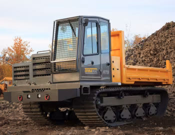 Terramac RT9 closed cab dump bed '2013–pr.