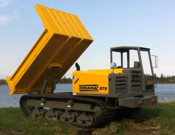 Terramac RT9 open cab dump bed '05.2012–pr.