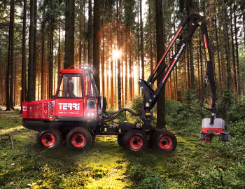 Terri 34c 8wd Harvester '05.2018–pr.