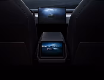Интерьер Tesla Cybertruck '07.2023–н.в.