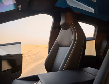 Intérieur Tesla Cybertruck Cyberbeast '2023–pr.