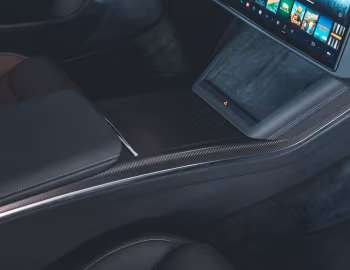 Интерьер 2022–н.в. Tesla Model S Plaid [North America] '2021–н.в.