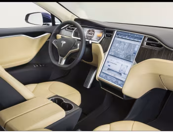 内饰 2013–15 Tesla Model S 60 [North America] '2012–15