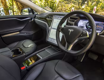 Интерьер Tesla Model S 85 [Australia] '2012–02.2016