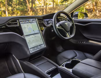 Интерьер Tesla Model S 85 [Australia] '2012–02.2016