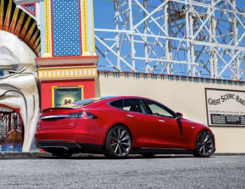 Tesla Model S P85+ [Australia] '2012–14