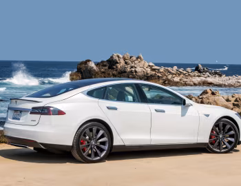 2013–14 Tesla Model S P85+ [North America] '2012–14