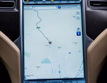Интерьер Tesla Model S P85D [Japan] '2015–16