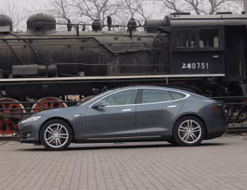 Tesla Model S P85D [China] '2014–16