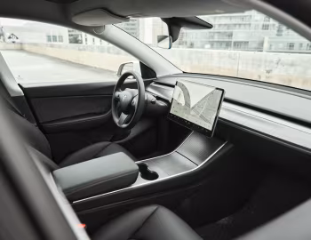 Интерьер 2020–н.в. Tesla Model Y [North America] '2020–н.в.