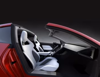 Intérieur Tesla Roadster Prototype '11.2017