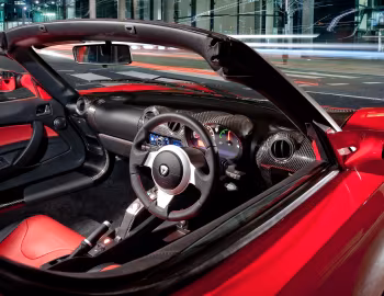 Intérieur Tesla Roadster Sport [UK-spec] '2009–10