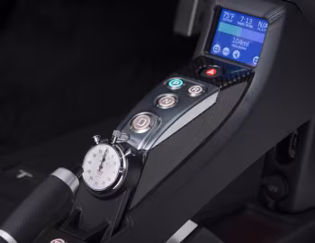 Intérieur Tesla Roadster Sport TAG Heuer '2010
