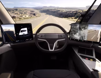 Front Panel Tesla Semi '10.2022–pr.