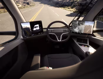 Интерьер Tesla Semi '10.2022–н.в.