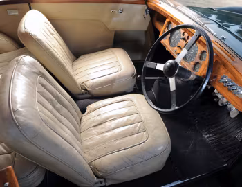 Interior Healey Elliott Sport Saloon by Tickford '1946–50