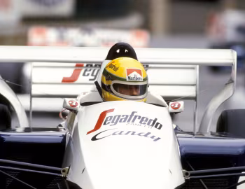 Toleman TG184, Ayrton Senna da Silva