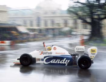 Toleman TG184, Ayrton Senna da Silva