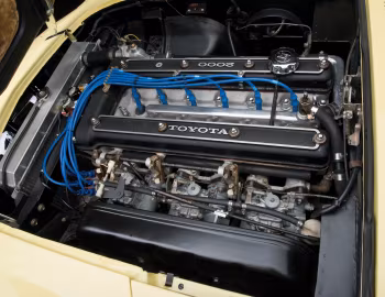Sous la capuche 1968–69 Toyota 2000GT [North America] (MF10) '05.1967–08.1969