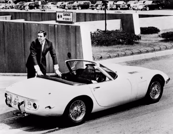 Toyota 2000GT Convertible, Sean Connery