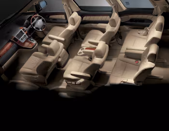 Інтэр'ер Toyota Alphard (H10/15W) '05.2002–05.2008