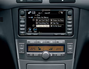 Interior Toyota Avensis Wagon '2006–08