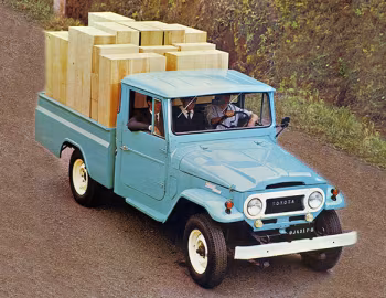 Toyota Bandeirante Pick-Up (OJ45LP-B) '1968–73