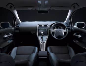 Інтэр'ер Toyota Blade (E154/156H) '05.2006–12.2009