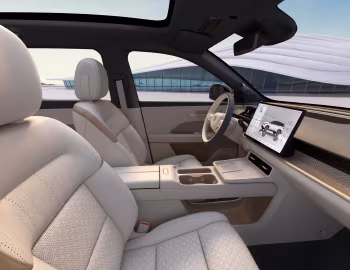 Interior Toyota bZ3X '2024–pr.