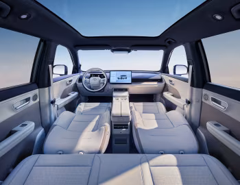 Interior Toyota bZ3X '2024–pr.